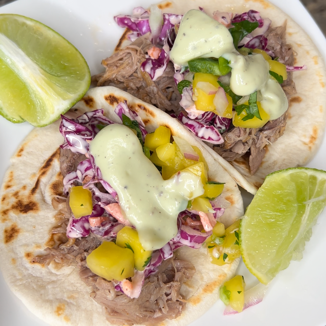 Tropical Pork Tacos