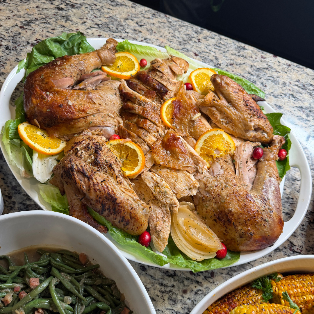 Juicy Garlic Butter Turkey