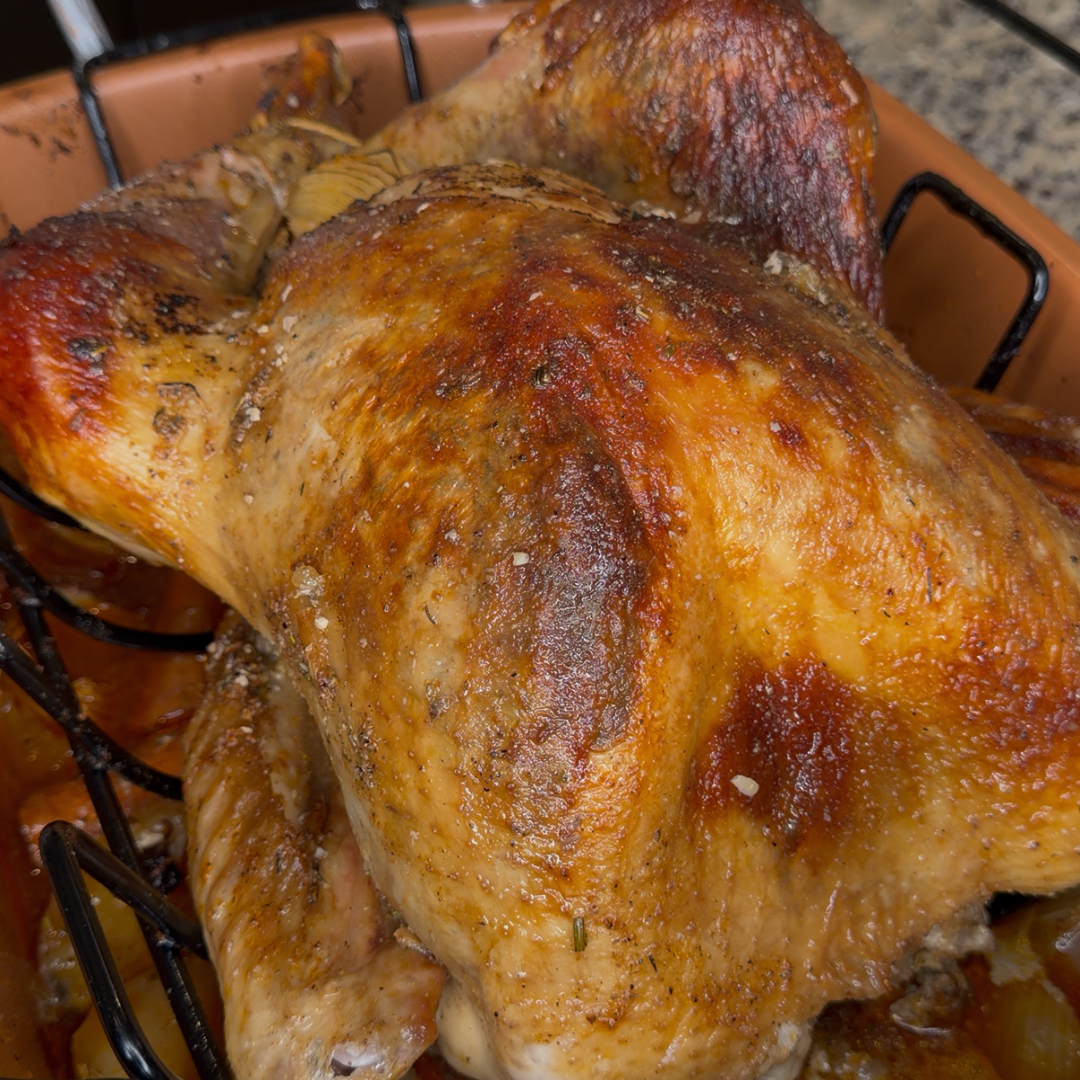 Juicy Garlic Butter Turkey