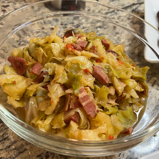 Mom's Fried Cabbage