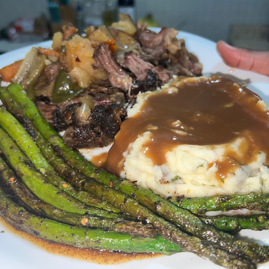 Juicy Pot Roast Dinner